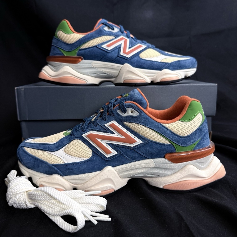 Size 8 New Balance 9060 Blue Beige Mens Shoes (U9060LDC) Lifestyle‎ Sneakers